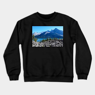 Upper Kananaskis Lake. Crewneck Sweatshirt